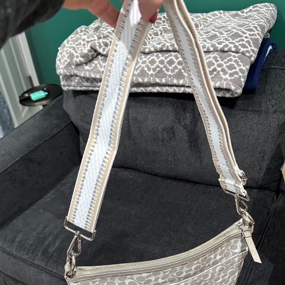 Coach Silver and Gray Crossbody Bag - Picture 12 of 13